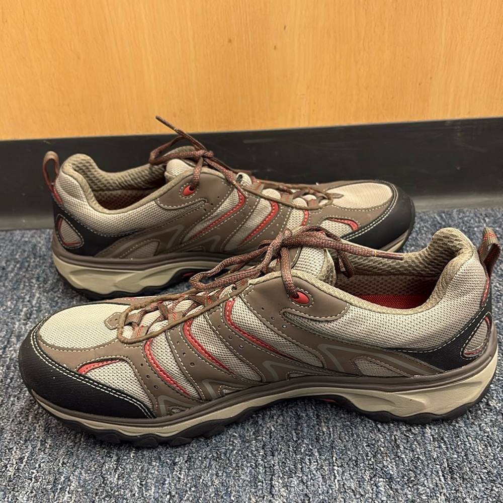 Eddie Bauer Brien/Tan Hiking Shoe 3392-762, Size 14